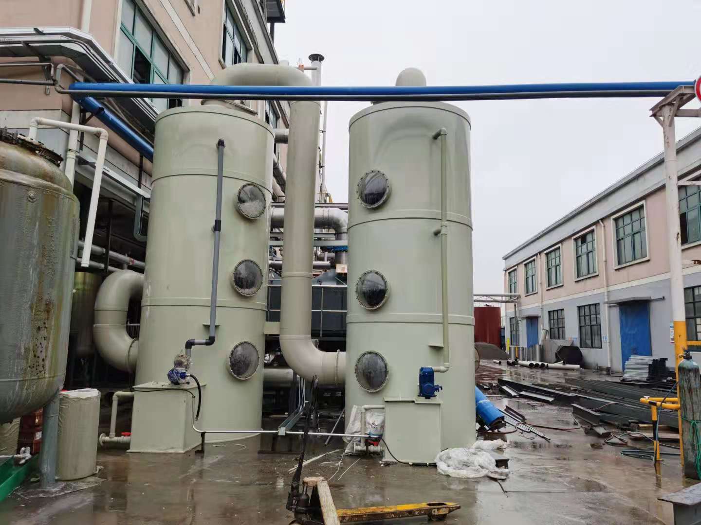  	酸堿廢氣處理處置